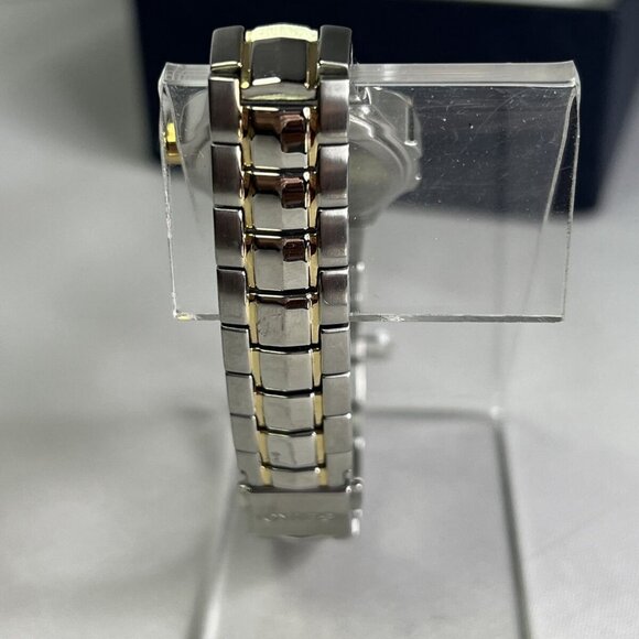 Seiko Coutura Womens Watch 7N82-0CA0 MOP Dial Two Tone Sapphire Crystal 25mm - Picture 8 of 10